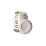 Coffee-To-Go-Deckel aus Pappe – kompostierbar, 80 mm mit Trinkloch