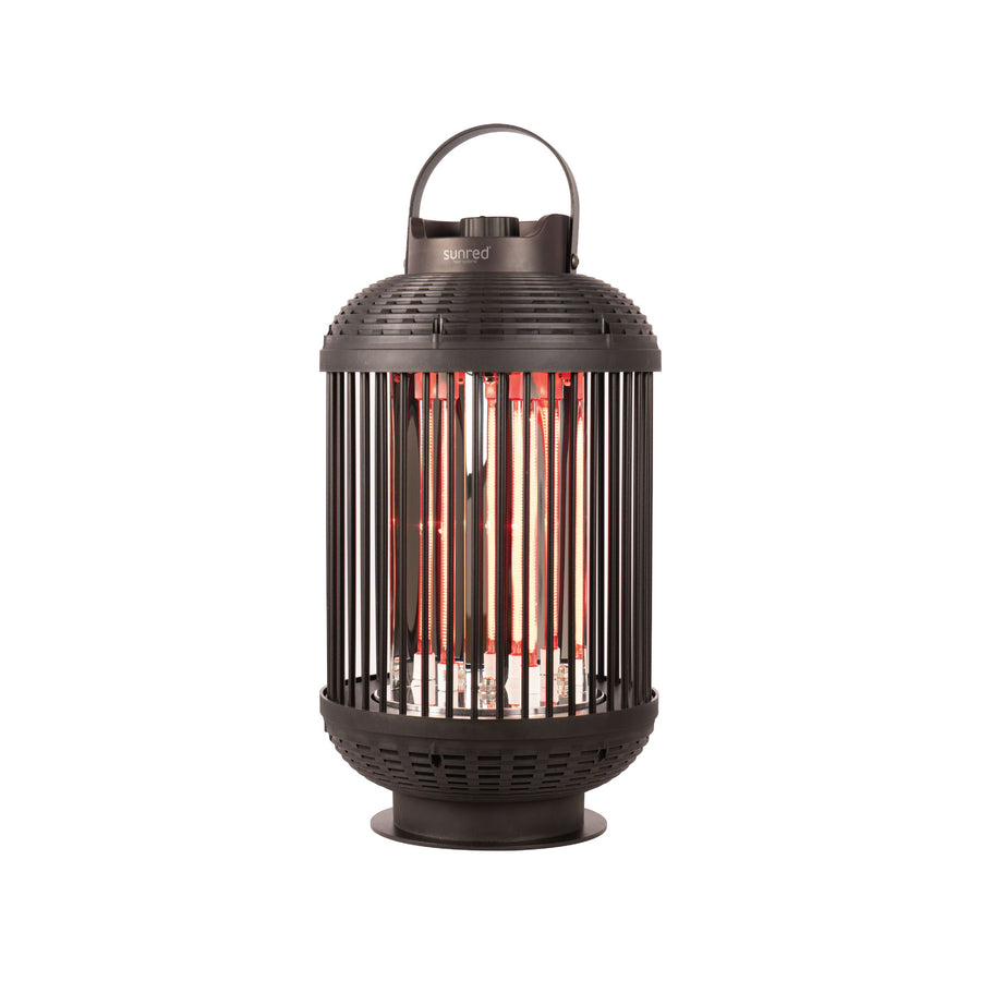 Tischheizstrahler Infrarot 1200 W – mobil, ohne Montage, Fernbedienung