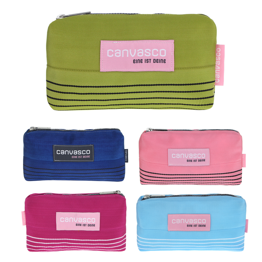 Make-up-Tasche aus robustem Gurtmaterial, waschbar & vielseitig