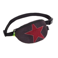 Bauchtasche aus recyceltem Segeltuch, wasserabweisend & robust