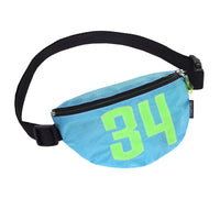 Bauchtasche aus recyceltem Segeltuch, wasserabweisend & robust
