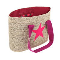 Strandtasche aus Sisal, wasserabweisend & robust für den Sommer