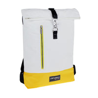 Rucksack aus recyceltem Segeltuch – robust & wasserabweisend