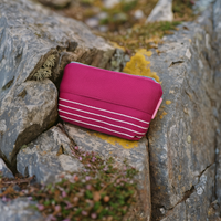 Make-up-Tasche aus robustem Gurtmaterial, waschbar & vielseitig