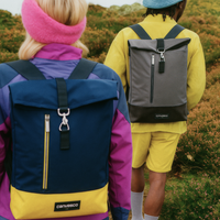 Rucksack aus recyceltem Segeltuch – robust & wasserabweisend