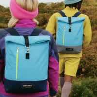 Rucksack aus recyceltem Segeltuch – robust & wasserabweisend