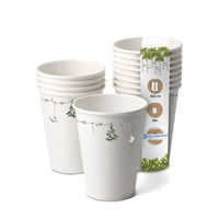 Winterbecher Pappe mit Wintermotiv - Heiß- & Kaltgetränke