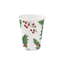 Winterbecher Pappe mit Wintermotiv - Heiß- & Kaltgetränke