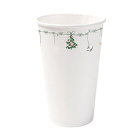 Winterbecher Pappe mit Wintermotiv - Heiß- & Kaltgetränke