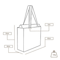 Strandtasche aus recyceltem Segeltuch, wasserabweisend & robust