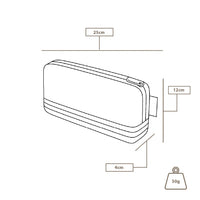 Make-up-Tasche aus robustem Gurtmaterial, waschbar & vielseitig