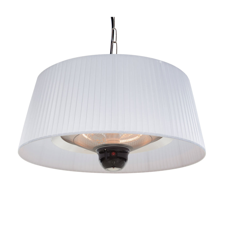 Hängeheizstrahler Infrarot 1500 W mit LED-Licht & Fernbedienung