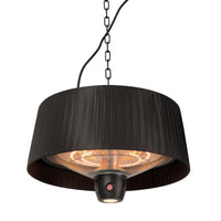 Hängeheizstrahler Infrarot 1500 W mit LED-Licht & Fernbedienung