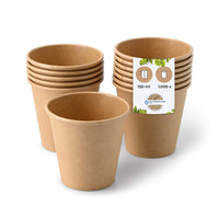 Pappbecher beschichtet - Coffee-to-go-Becher für Heißgetränke
