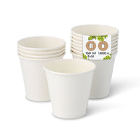 Pappbecher beschichtet - Coffee-to-go-Becher für Heißgetränke