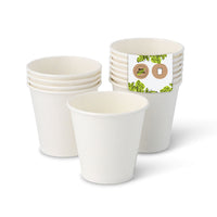 Pappbecher für Heißgetränke (beschichtet), Kaffeebecher to go aus Pappe, Einweg, div. Mengen