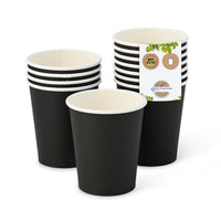 Pappbecher für Heißgetränke (beschichtet), Kaffeebecher to go aus Pappe, Einweg, div. Mengen