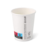 Pappbecher beschichtet - Coffee-to-go-Becher für Heißgetränke