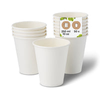 Pappbecher beschichtet - Coffee-to-go-Becher für Heißgetränke