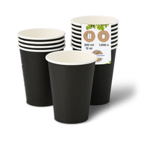 Pappbecher beschichtet - Coffee-to-go-Becher für Heißgetränke
