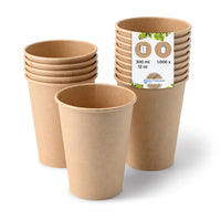 Pappbecher beschichtet - Coffee-to-go-Becher für Heißgetränke