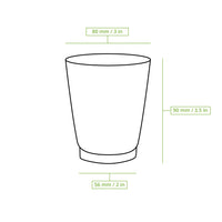 Coffee-to-go-Becher Einweg – Riffelbecher aus Pappe, doppelwandig