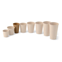 Coffee-to-go Becher aus Pappe – beschichtete Automatenbecher, Einweg