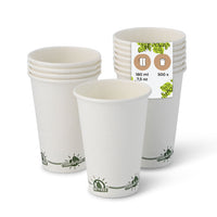 Coffee-to-go Becher aus Pappe – beschichtete Automatenbecher, Einweg