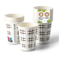 Pappbecher bedruckt PE-beschichtet, Kaffeebecher to go