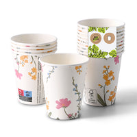 Pappbecher bedruckt PE-beschichtet, Kaffeebecher to go