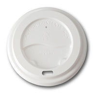 Deckel für To-go-Becher – Einweg PS-Kunststoffdeckel mit Trinköffnung