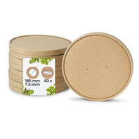 Pappdeckel beschichtet für Becher & Schalen - Einweg, Takeaway