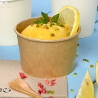 Eisbecher aus Pappe beschichtet - Dessert- & Snackbecher Einweg