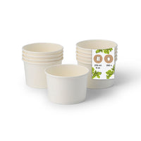 Eisbecher aus Pappe beschichtet - Dessert- & Snackbecher Einweg