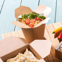Nudelboxen / Asiaboxen Karton, beschichtet