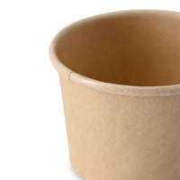 Portionsbecher aus Karton – runde Einweg-Becher für Dips & Saucen