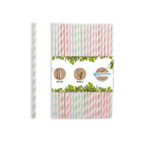 Papierstrohhalme für Feste & Gastro – Party-Trinkhalme