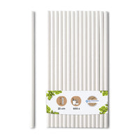 Jumbo Papierstrohhalme 23 cm – Trinkhalme für Smoothies