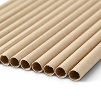 Jumbo Papierstrohhalme 23 cm – Trinkhalme für Smoothies