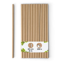 Papierstrohhalme kompostierbar – plastikfrei für Feste & Gastro