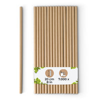 Papierstrohhalme kompostierbar – plastikfrei für Feste & Gastro