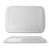 Mehrwegdeckel PP transparent – passgenau für Foodbehälter