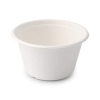 Suppenbecher Zuckerrohr – To-go-Becher kompostierbar für Suppen