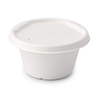 Suppenbecher Zuckerrohr – To-go-Becher kompostierbar für Suppen