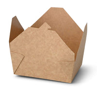 Pappschachtel Kraftkarton, kompostierbar - Speisebox to go