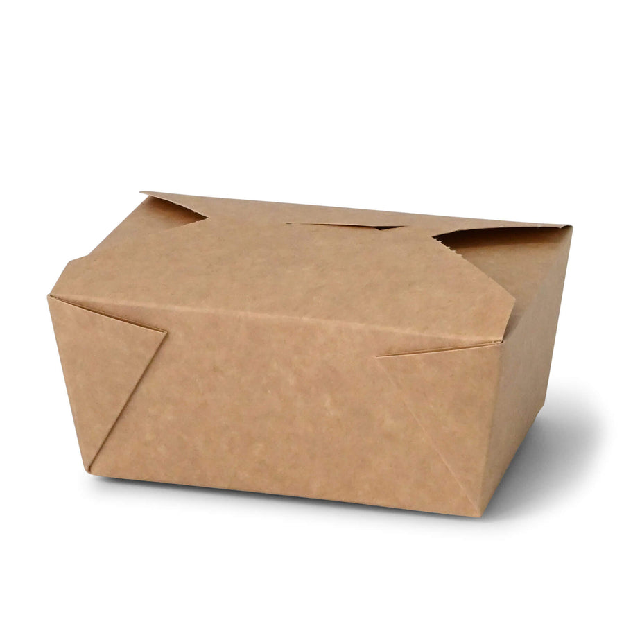 Brauner Kraftkarton mit Wachsschicht innen