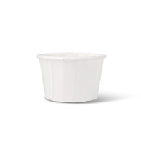 Mini Probierbecher Shotbecher Einwegbecher kompostierbar weiß div Größen
