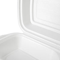 Menüboxen 3-geteilt aus XPS-Schaum – Thermo To-Go-Schalen mit Deckel
