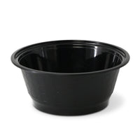 Mehrwegbehälter aus PP 1000 ml schwarz – mikrowellengeeignet
