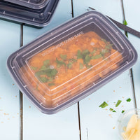 Mehrwegdeckel PP transparent – passgenau für Foodbehälter